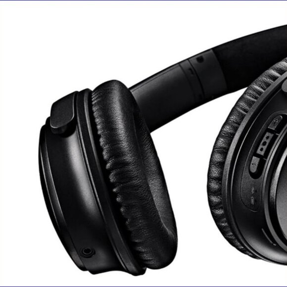 BOSE QC 35 Wireless Noise Cancelling Headphones - EUC - Plus Xtra Ear Pads - Picture 12 of 16